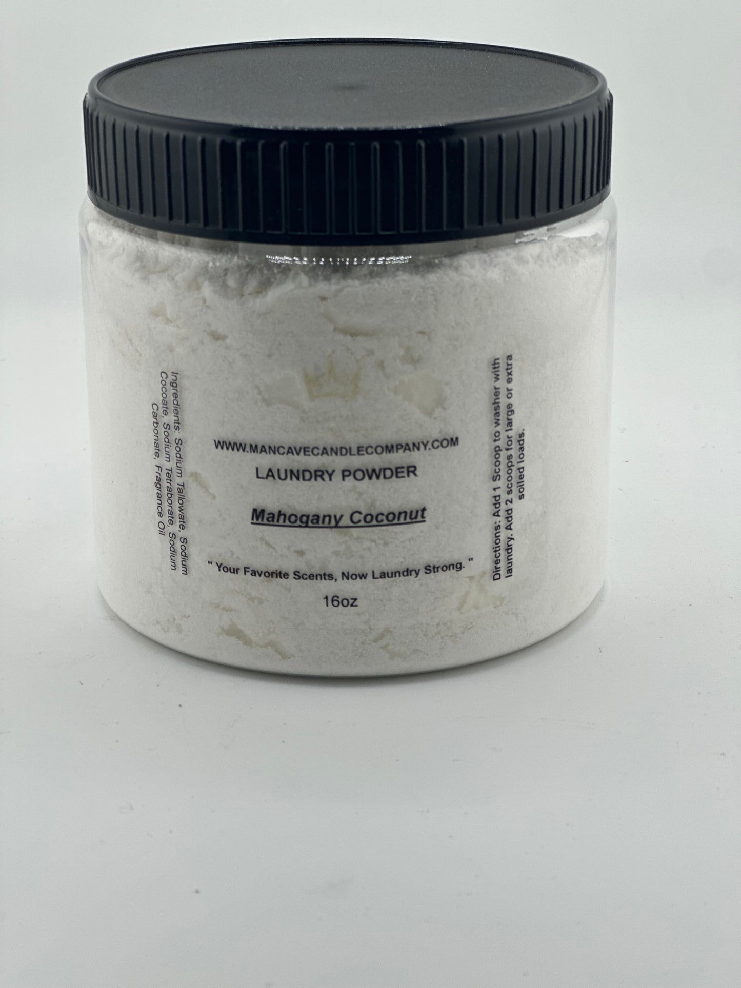 Mahogany Coconut Laundry Detergent 16oz