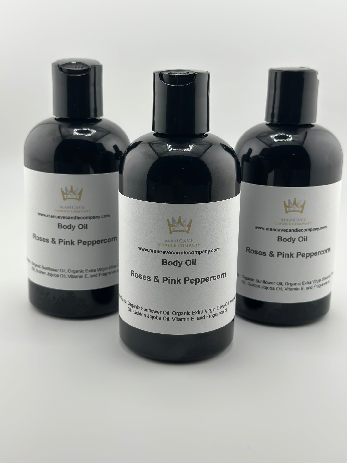 Rose & Pink Peppercorn Body Oil 8oz