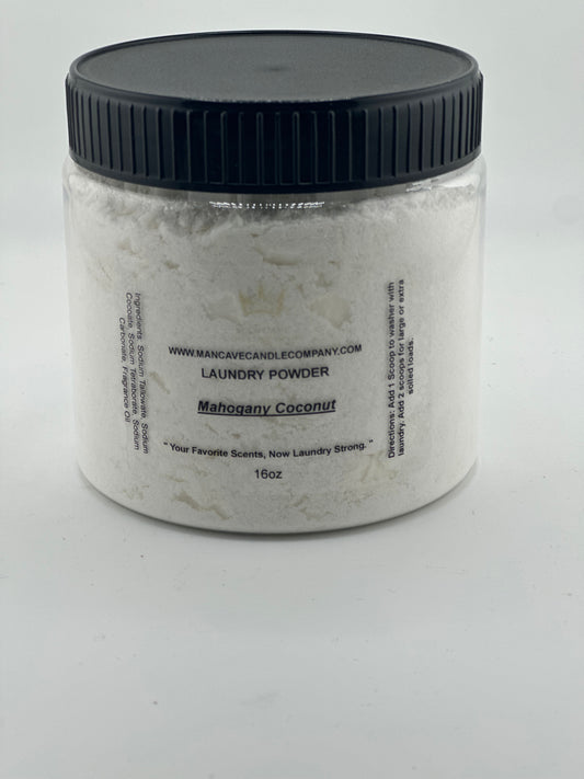 Mahogany Coconut Laundry Detergent 16oz