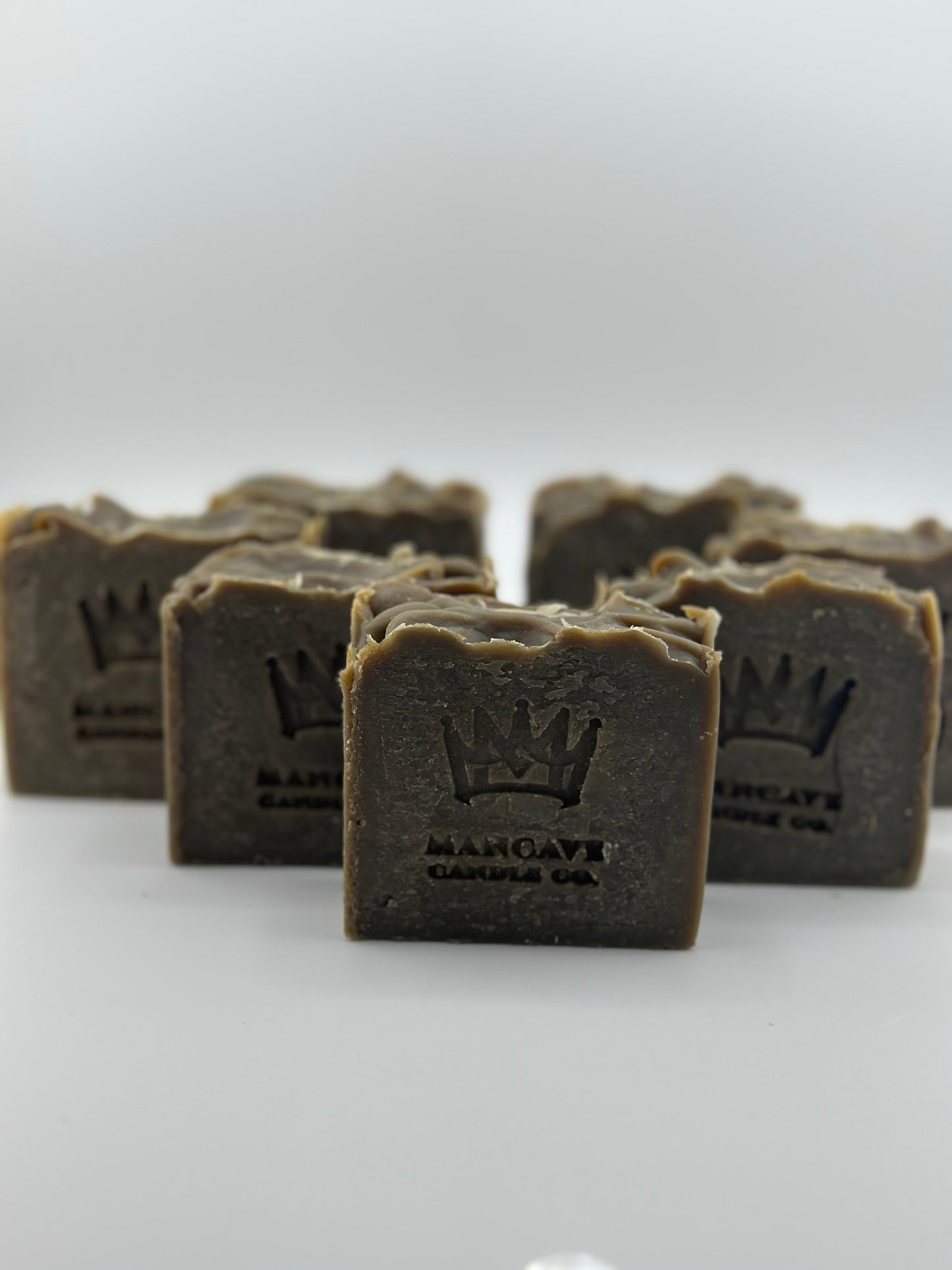 Gunpowder Cold Pressed Soap w/ Goats Milk, Dead Sea Mud and French Green Clay