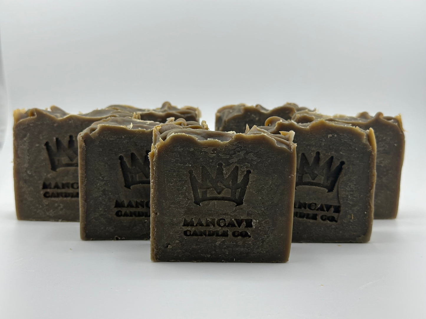 Gunpowder Cold Pressed Soap w/ Goats Milk, Dead Sea Mud and French Green Clay