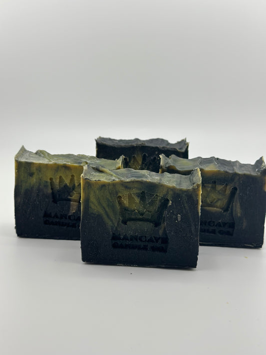 Ride 'em Cowboy Cold Pressed Soap w/ Goats Milk and Activated Charcoal